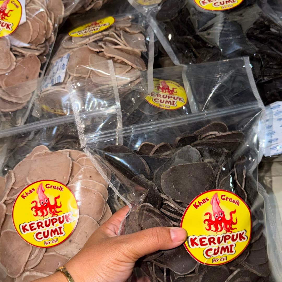 Kerupuk Cumi Hitam